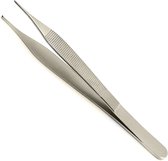 Belux Surgical Instruments / Adson kocher pincet 1x2 12cm rvs set van 2