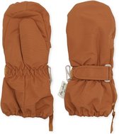 Konges Slojd Sneeuwwanten - Sneeuwhandschoenen - Leather brown - Maat 5-8 jaar