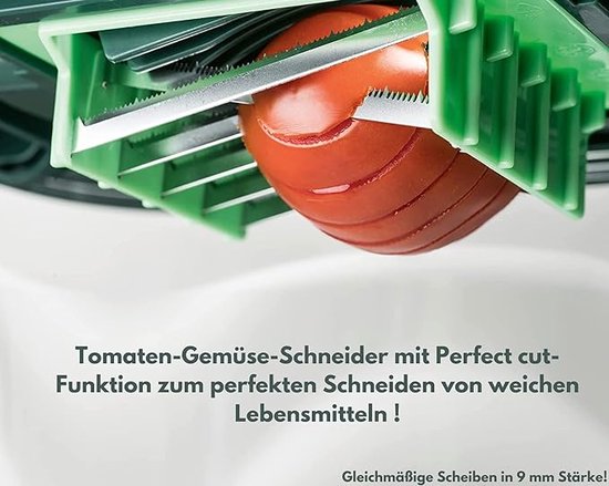 GENIUS NICER DICER Chef 13 Teile Obstschneider, Gemüseschneider, Zwiebelschneide EUR 35,00