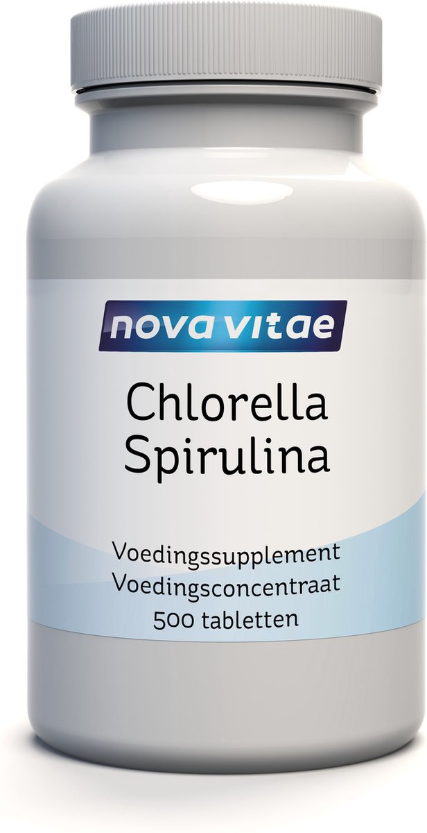 Goedkoopste Nova Vitae - Chlorella met Spirulina - 500 tabletten