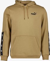 Puma Essentials Tape heren hoodie beige - Maat S