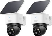 eufy Security SoloCam S340 - Caméra extérieure 360 ​​° 2 PACK - Avantage groupé