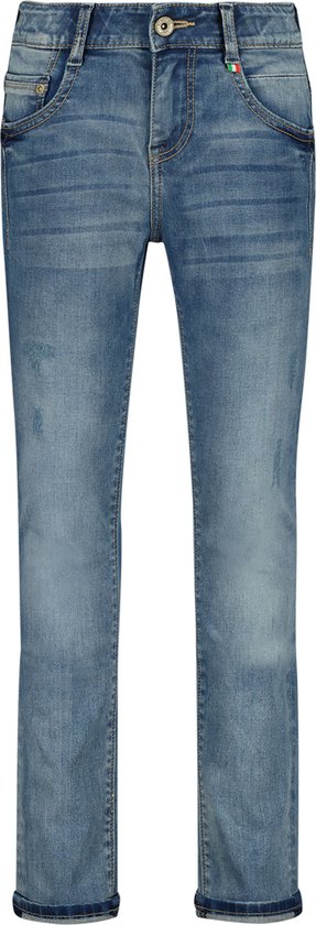 Vingino Jeans Giovanni Jongens Jeans - Mid Blue Wash - Maat 164