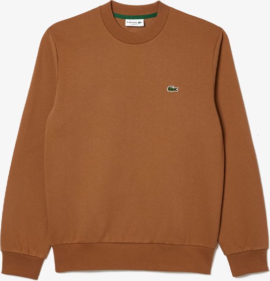 Sweat homme Lacoste - marron clair - Cookie - Taille : 3XL