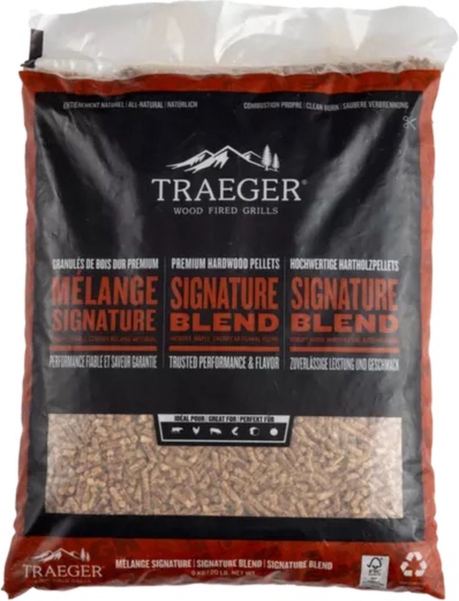 Traeger - Grill - Pellets - Signature - Blend - 9kg