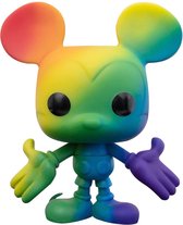 Funko Mickey Mouse - POP! Pride Mickey Mouse (RNBW) 9 cm Verzamelfiguur - Regenboog