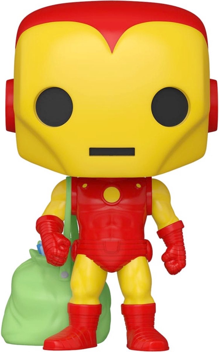 Funko Pop! Marvel: Holiday - Iron Man (with Bag)