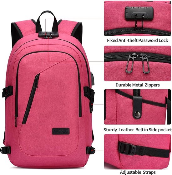 LimPac Amandelbloesem Print Dagrugzak Set, Rugzak Lunch Box