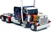 3d Bouwpakket - vrachtwagen - Big truck -metaal -Bouwset - Modelbouw -3D Bouwmodel - DIY 3d puzzel