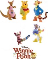 Winnie de Poeh - speelset /taartdecoratie - Voor kinderen - 7cm
