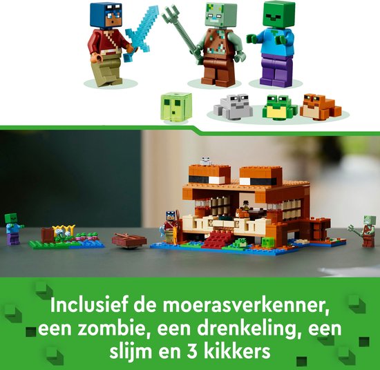 LEGO Minecraft La maison de la grenouille - 21256