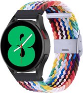 By Qubix 22mm - Braided nylon bandje - Multicolor - Huawei Watch GT 2 - GT 3 - GT 4 (46mm) - Huawei Watch GT 2 Pro - GT 3 Pro (46mm)