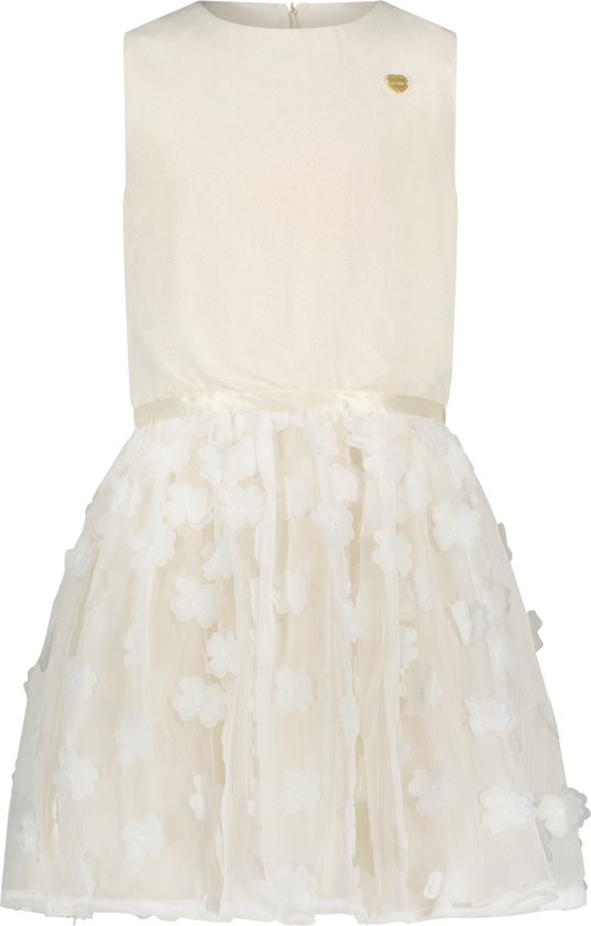 Le Chic C312-5801 Robe Filles - Off White - Taille 110