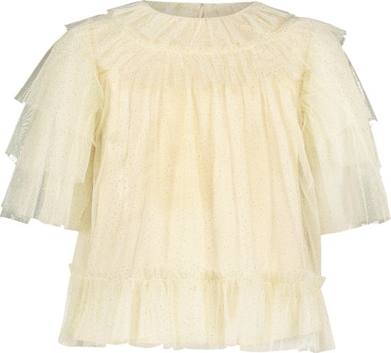 Le Chic C312-5102 Meisjes blouse - Pearled Ivory - Maat 164