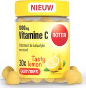 Roter 1000 mg Vitamine C gummy Tasty lemon - Ondersteunt de natuurlijke weerstand - 30 stuks