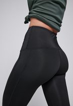 Redmax Sportlegging Dames - Sportkleding - Geschikt voor Fitness en Yoga - Dry Cool - Corrigerend - Zwart - S