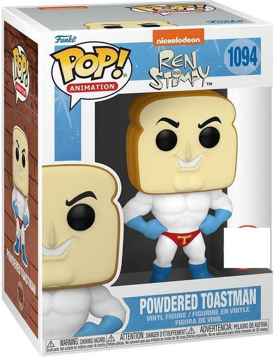 Foto: Ren and stimpy powdered toastman funko pop 1094