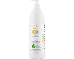 Makari Baby - Reinigingsmelk - Zachte body wash - Lotion om droge huid - 1000 ml