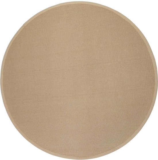 Wecon home - Laagpolig tapijt - Hugo one - 100% Jute - Dikte: 5mm