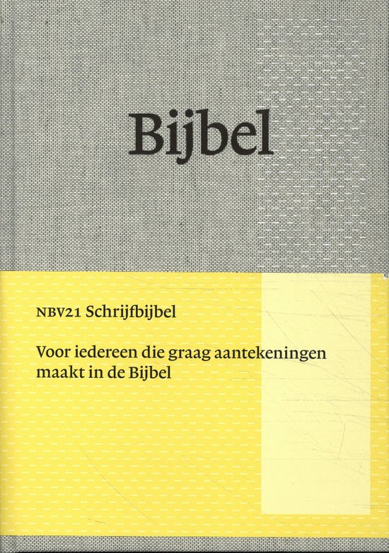 NBV21 - Bijbel NBV21 Schrijfbijbel