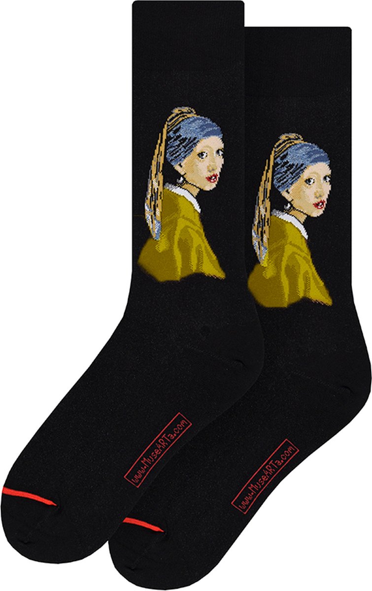 sokken girl with a pearl earring multi