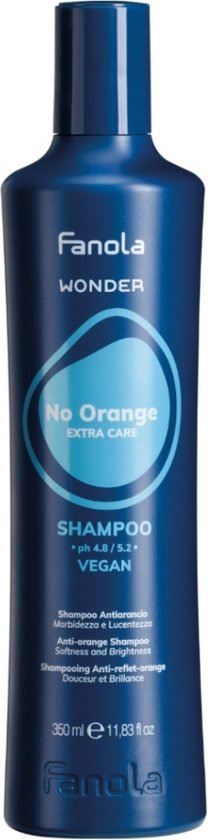 Fanola Wonder No Orange Shampoo – Gekleurd haar – 350 ml