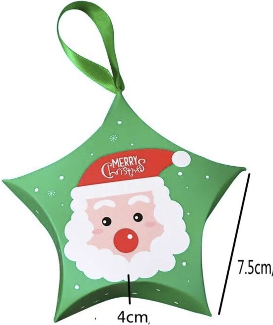 Cabantis Kerst Cadeau Hangers – Kerstversiering – Kerstcadeau – Kerstmis – 8 Hangers