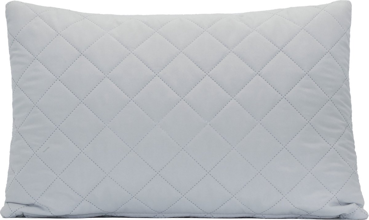 Belmarti® Sierkussen Duo inclusief binnenvulling 40x58cm - Lichtgrijs - handgemaakt in eigen atelier - comfort en elegantie in elk interieur - Premium Belmarti® kwaliteit