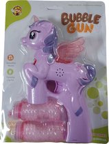Bellen blaas Bubble Fun Unicorn Paars - met licht en geluid