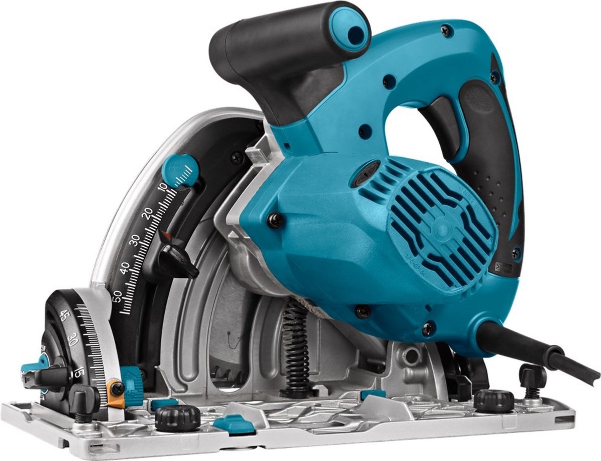 Makita SP6000J1X2 Invalcirkelzaag 1300W + geleiderails thumbnail 6