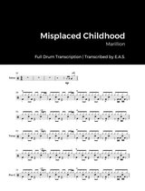 Full Album Drum Transcriptions - Marillion - Misplaced Childhood