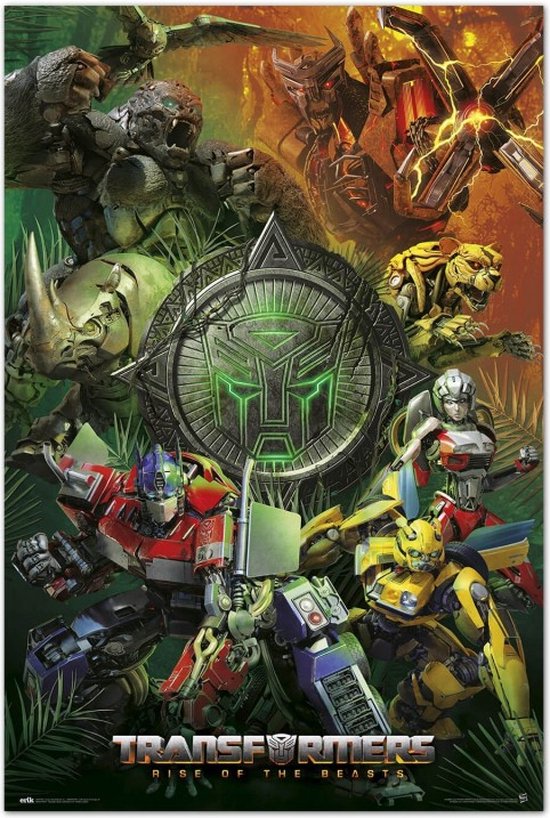 Transformers Rise of the Beasts poster - Film - Robot - Autobots - 61 x 91.5 cm