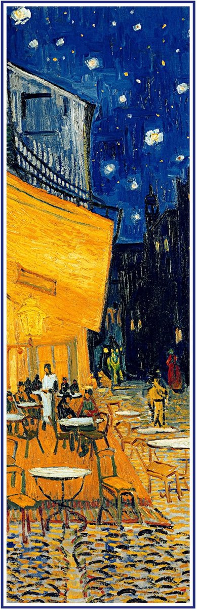 PGM Kunstdruk Vincent van Gogh - Café de Nuit 25x70cm Divers