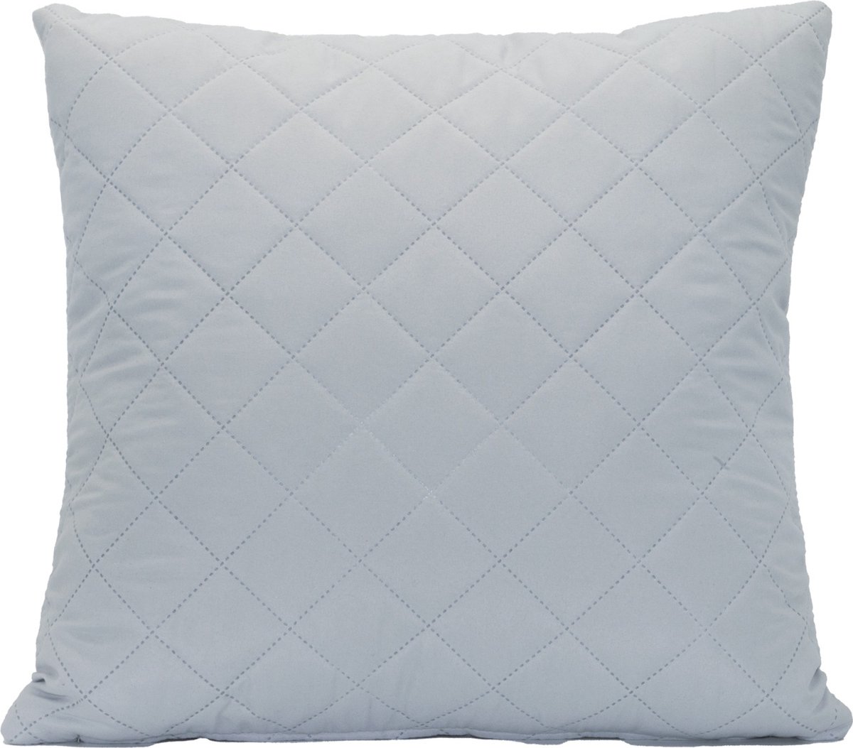 Belmarti® Sierkussen Duo inclusief binnenvulling 40x40cm - Lichtgrijs - handgemaakt in eigen atelier - comfort en elegantie in elk interieur - Premium Belmarti® kwaliteit