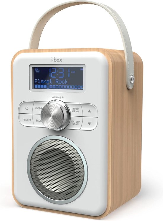 Draagbare DAB Plus, FM en DABradio