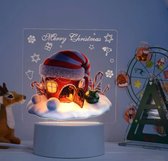 Kerst Cadeau 3D Nachtlamp - Kerst Geschenk - 7 Kleuren - Christmas Gift - Kerst Verlichting