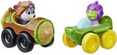 Hasbro Top Wing Shirley Squirrely and Chomps Racers
