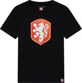 KNVB T-shirt Big Logo Kids - Taille 140 - Zwart