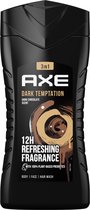 Axe Gel Douche 3-en-1 Dark Temptation - 6x250ml - Forfait discount