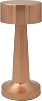 Luxus Tafellamp Touch - Sara - Rosé - 21cm - Oplaadbaar en Dimbaar - Voor binnen en buiten
