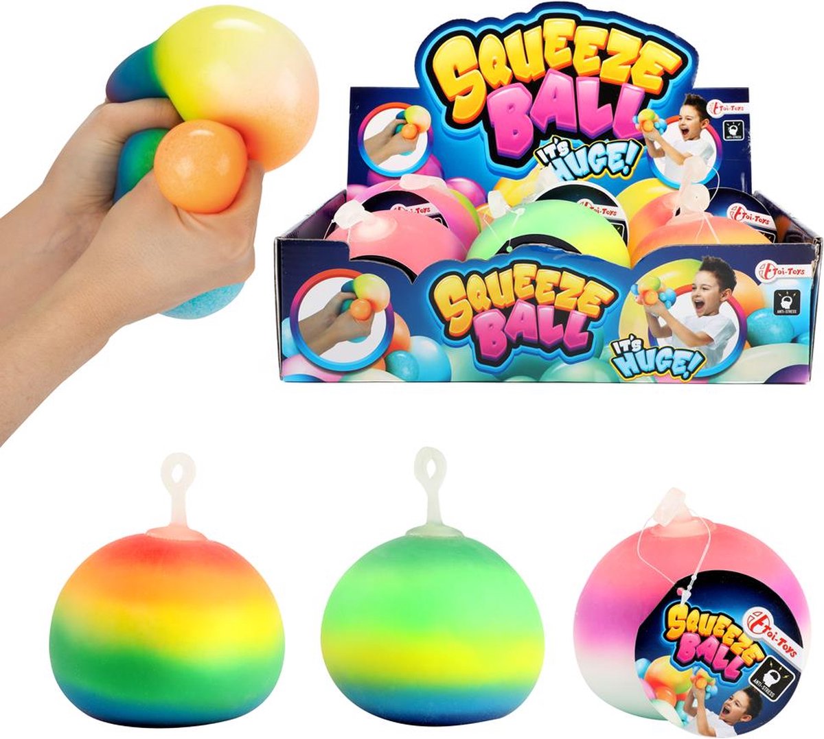 Ball à vomir de qualité / Vomi Slime Squishy Fidget, Balle anti-stress, Fidget