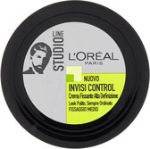 L'Oréal Studio Line Invisi Control High Definition Fixerende Haarcrème - Medium Fixatie - 75 ml