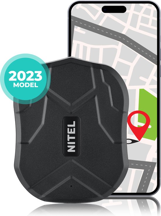 Nitel Gps Tracker Auto - Geschikt voor Auto, Scooter, Fiets - Afluister Technologie