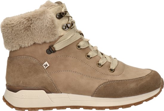 Botte à lacets pour femme Rieker - Beige - Taille 41