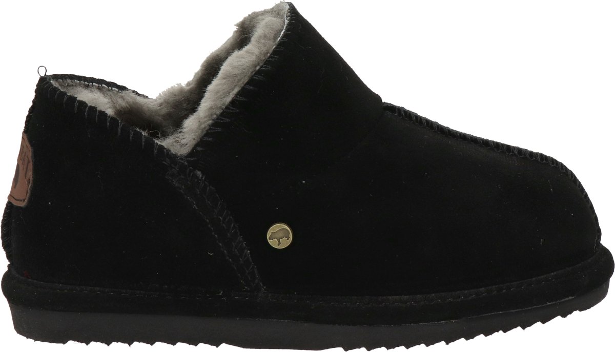 Warmbat Willow Kinder Sloffen - Zwart