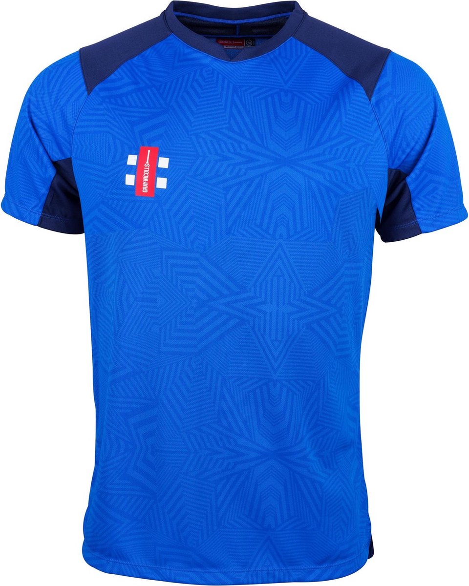 Gray-Nicolls Cricket SHIRT PRO T20 S/S RY/NV 5-6 5 - 6 Yrs - Royal / Navy