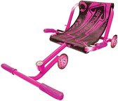 Roze-Waveroller- Skelter- Wave roller- roller-ligfiets-kart- skelter-buitenspeelgoed- ligfiets voor kinderen van Ca 3-14 jaar.