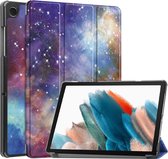 Tri-Fold Book Case met Wake/Sleep - Geschikt voor Samsung Galaxy Tab A9 Plus Hoesje - Galaxy