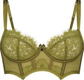 Hunkemöller Niet-voorgevormde longline beugel bh Amelie Groen D75