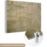 Peinture sur Verre - Mur - Grijs - Terre - 150x100 cm - Peintures sur Verre Peintures - Photo sur Glas